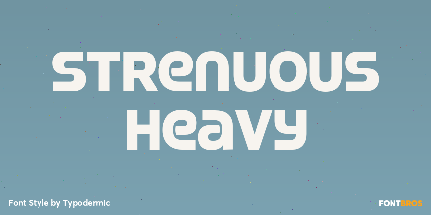 Strenuous Heavy Poster