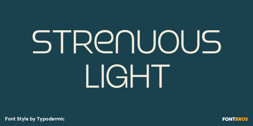 Strenuous Light Poster