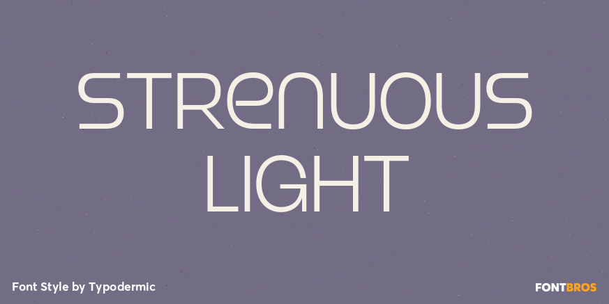 Strenuous Light Poster