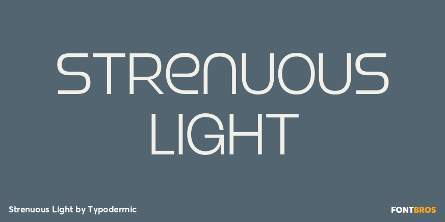 Strenuous Light Poster