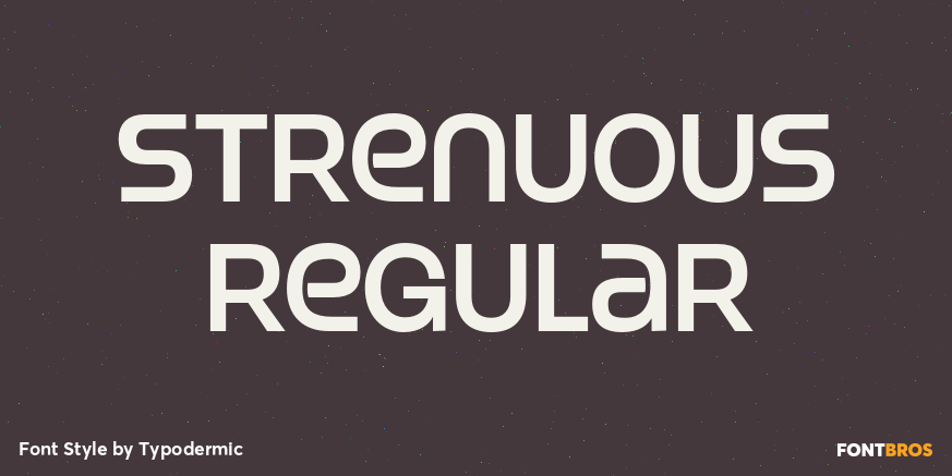 Strenuous Regular Poster