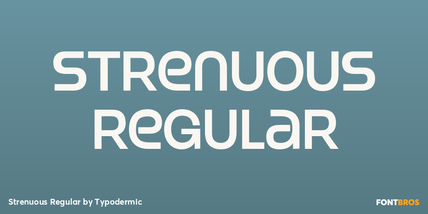 Strenuous Regular Poster