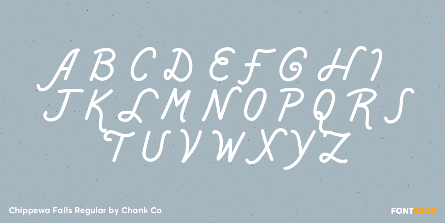 Chippewa Falls Regular Font Poster #2