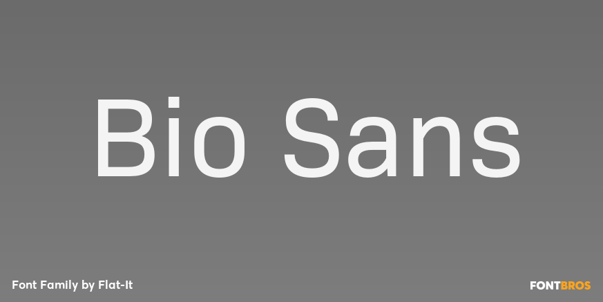 Bio Sans Poster