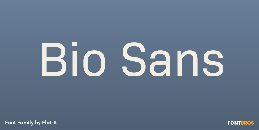 Bio Sans Poster
