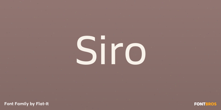 Siro Poster