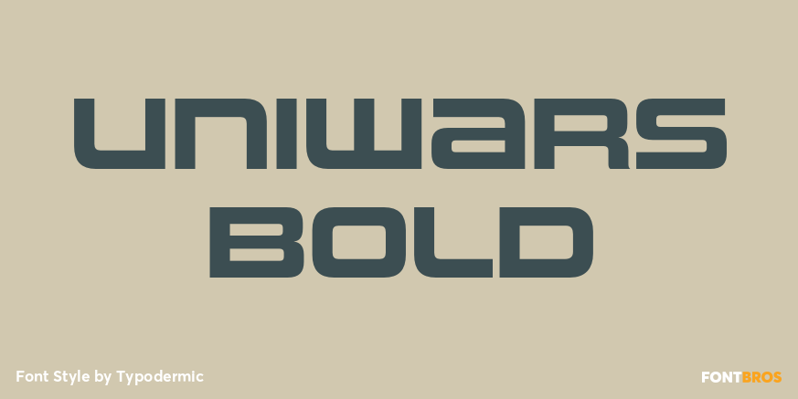 Uniwars Bold Poster
