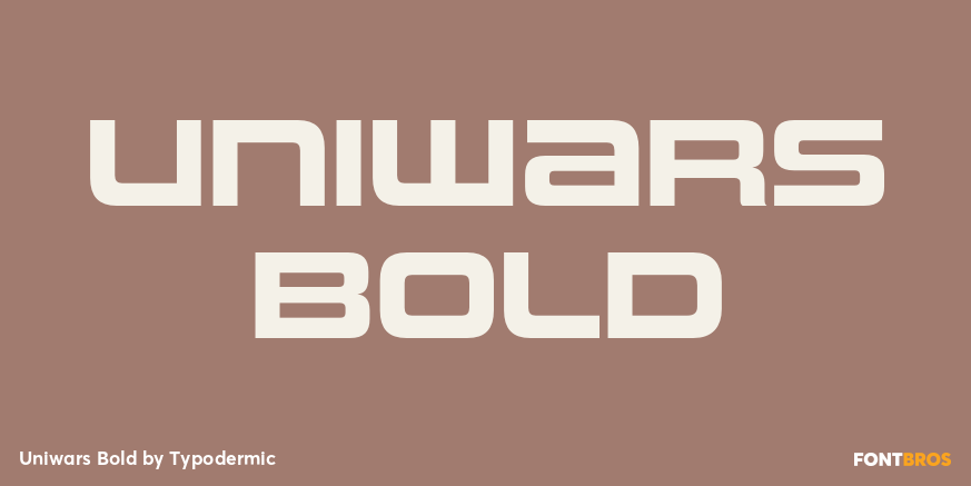 Uniwars Bold Poster