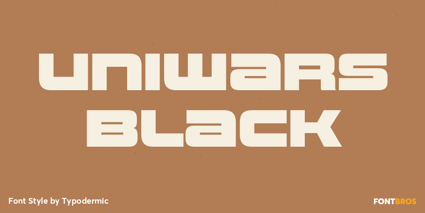 Uniwars Black Poster