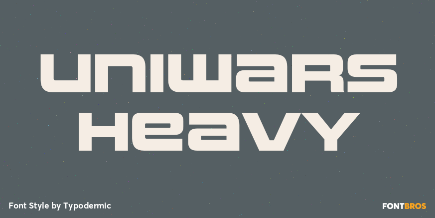Uniwars Heavy Poster