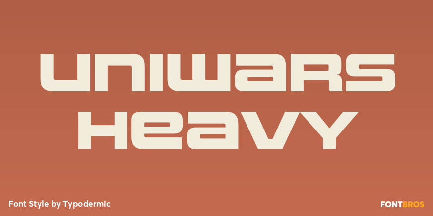 Uniwars Heavy Poster