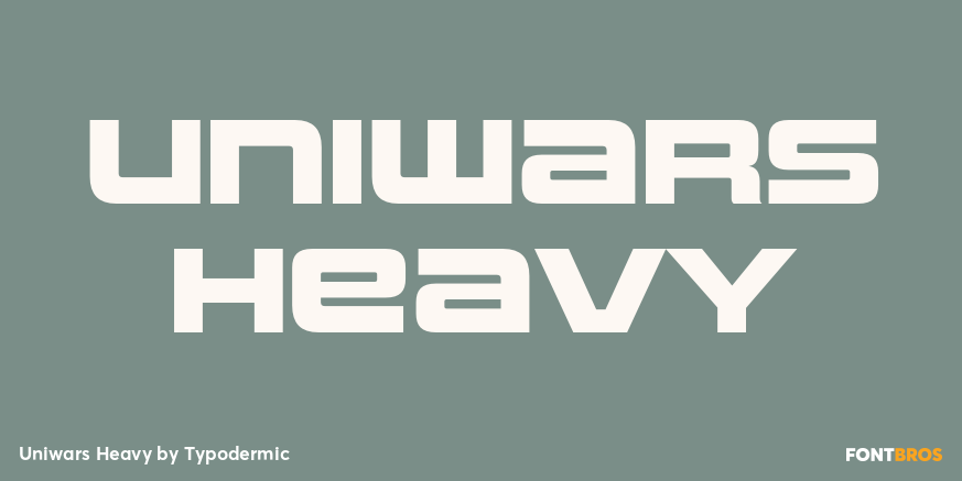 Uniwars Heavy Poster