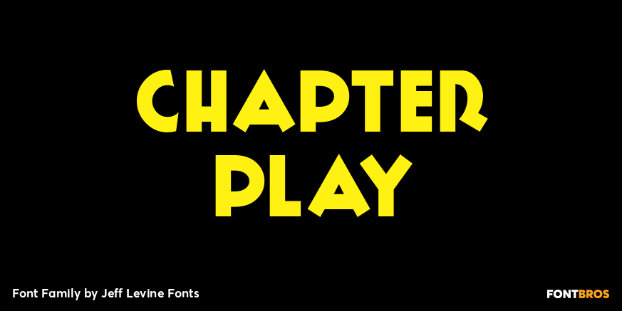 Chapter Play Font Family