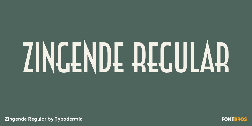 Zingende Regular Poster