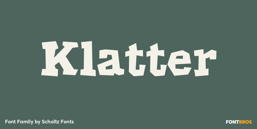 Klatter Poster