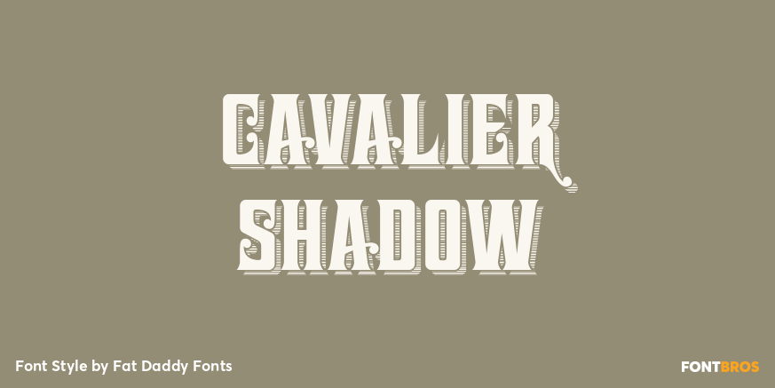Cavalier Shadow Poster