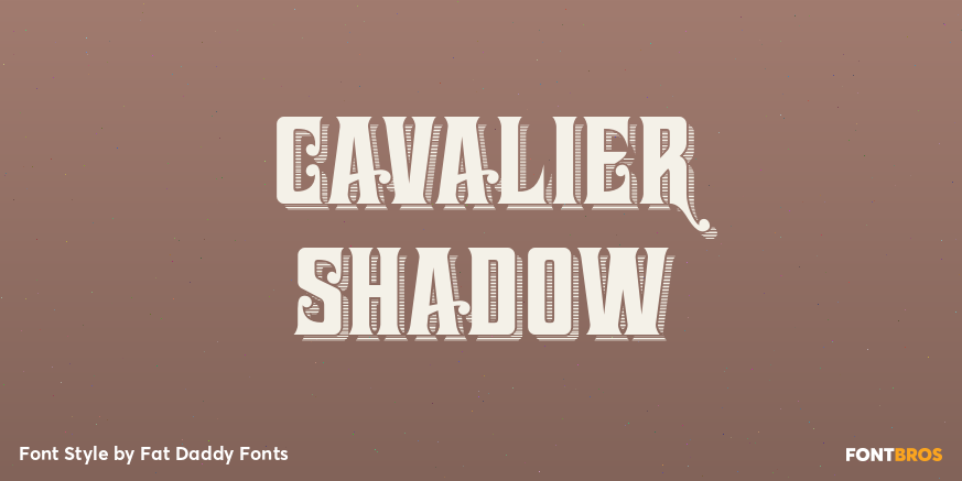 Cavalier Shadow Poster