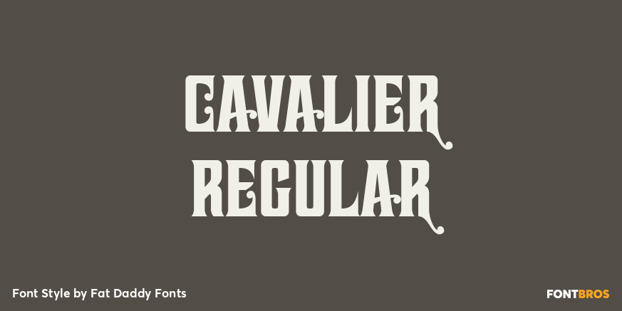 Cavalier Regular Poster