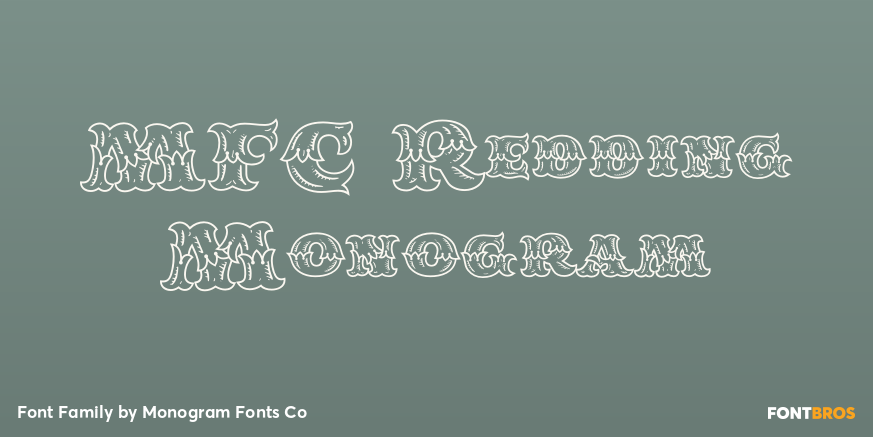 MFC Redding Monogram Poster