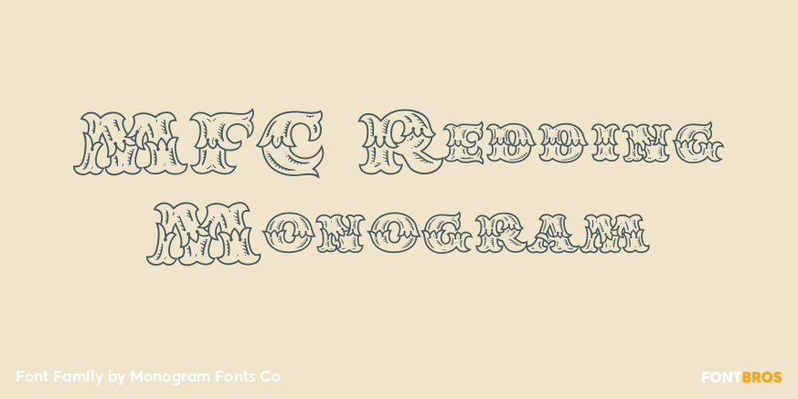 MFC Redding Monogram Poster