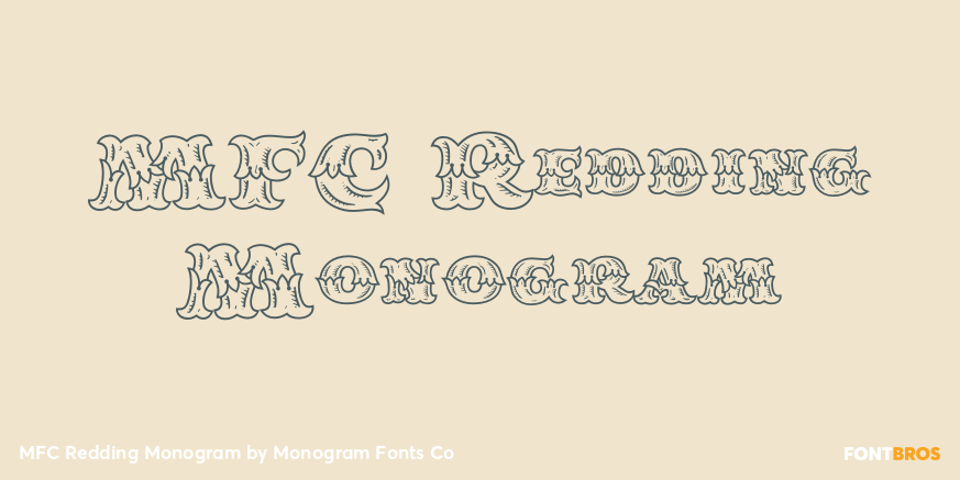 MFC Redding Monogram Poster