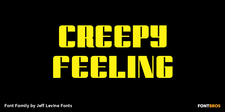 Creepy Feeling Font Family