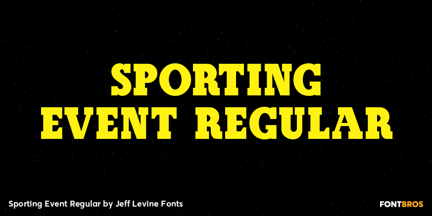 Sporting Event Regular Poster