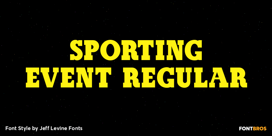 Sporting Event Regular Poster