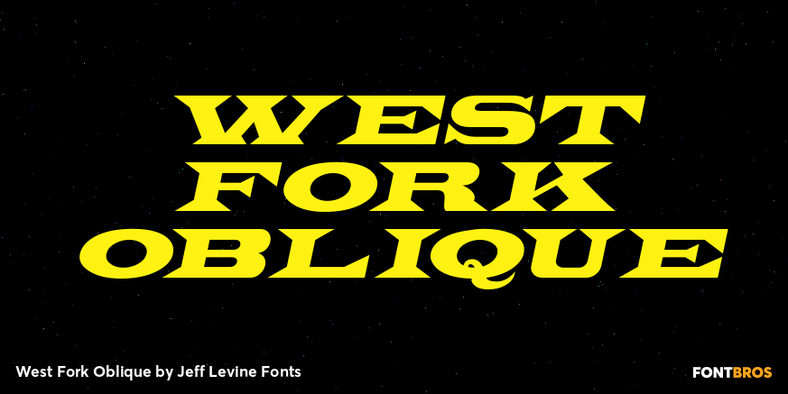 West Fork Oblique Poster