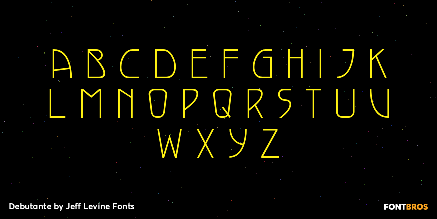 Debutante Font Poster #2