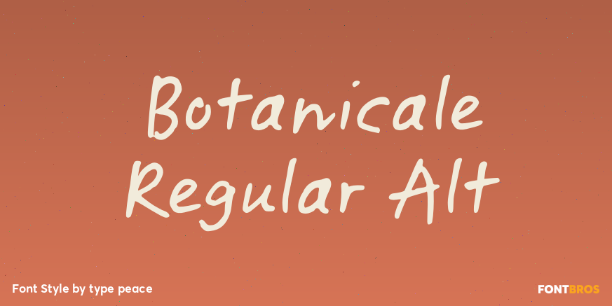 Botanicale Regular Alt Poster