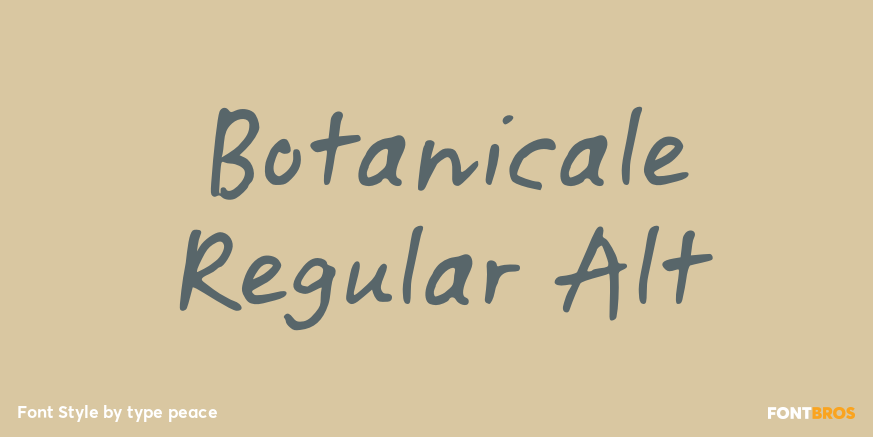 Botanicale Regular Alt Poster