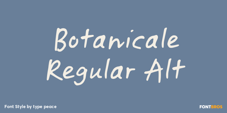 Botanicale Regular Alt Poster