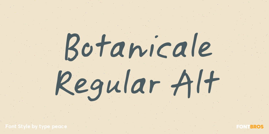 Botanicale Regular Alt Poster
