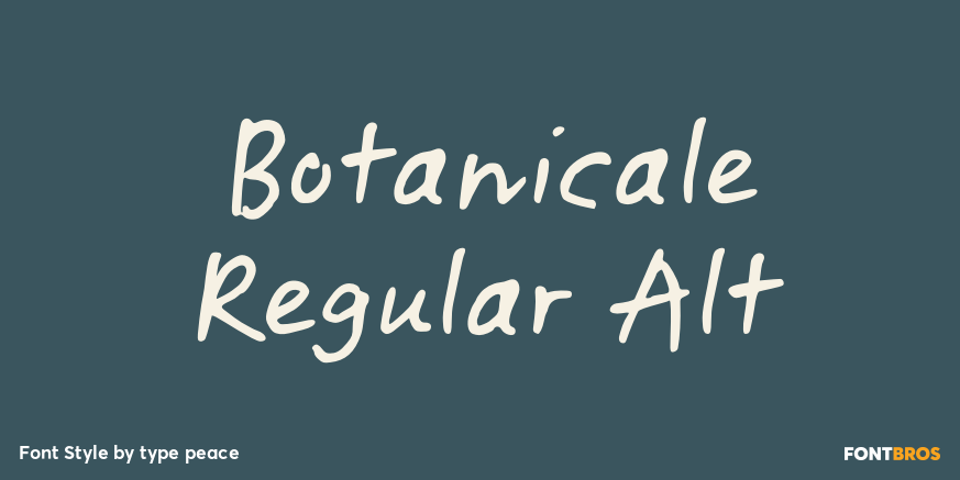 Botanicale Regular Alt Poster