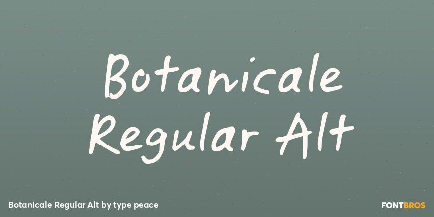 Botanicale Regular Alt Poster
