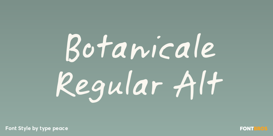 Botanicale Regular Alt Poster