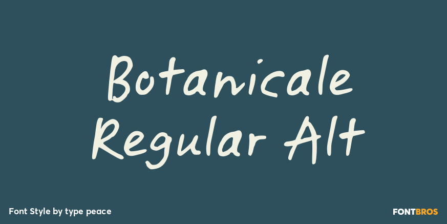 Botanicale Regular Alt Poster