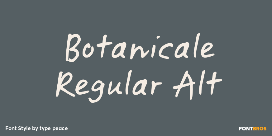 Botanicale Regular Alt Poster