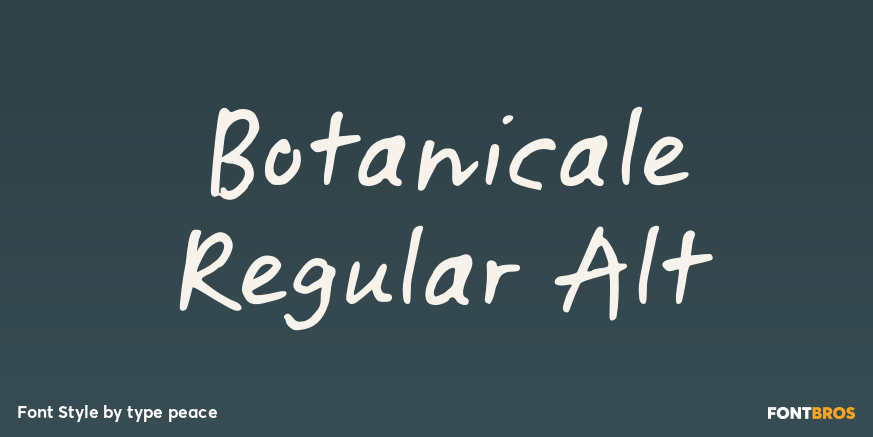 Botanicale Regular Alt Poster