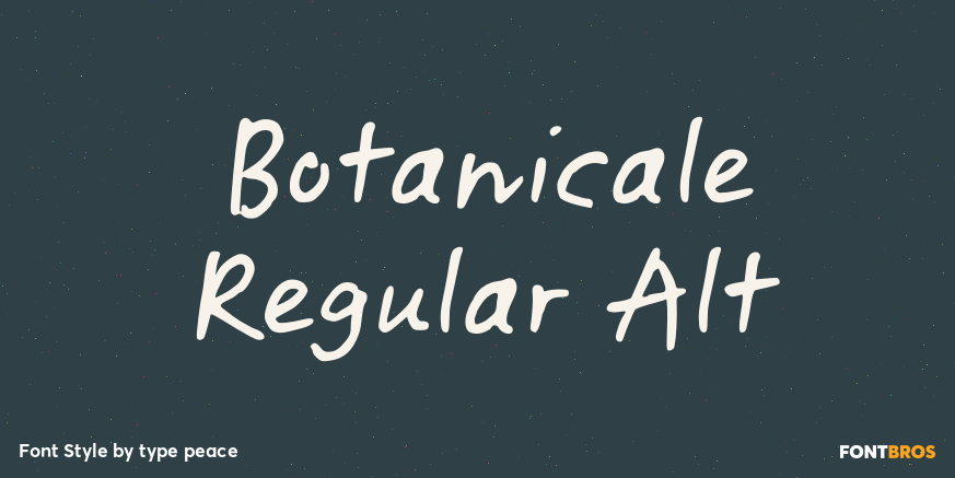 Botanicale Regular Alt Poster