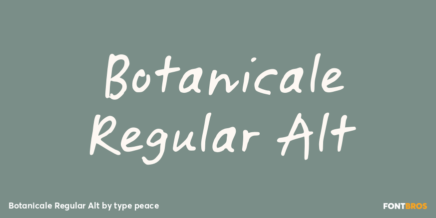 Botanicale Regular Alt Poster