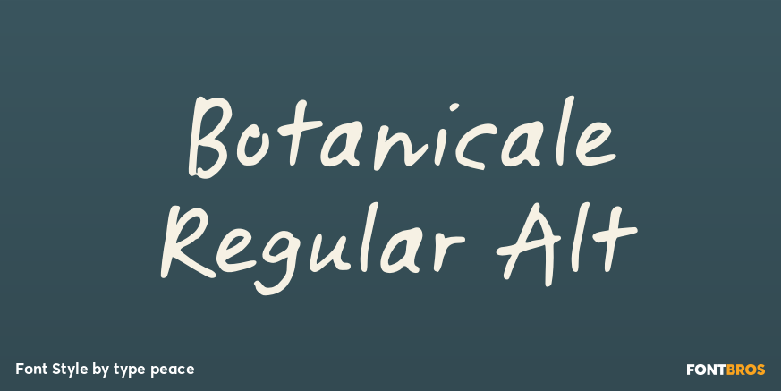 Botanicale Regular Alt Poster