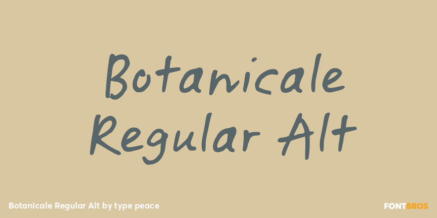 Botanicale Regular Alt Poster