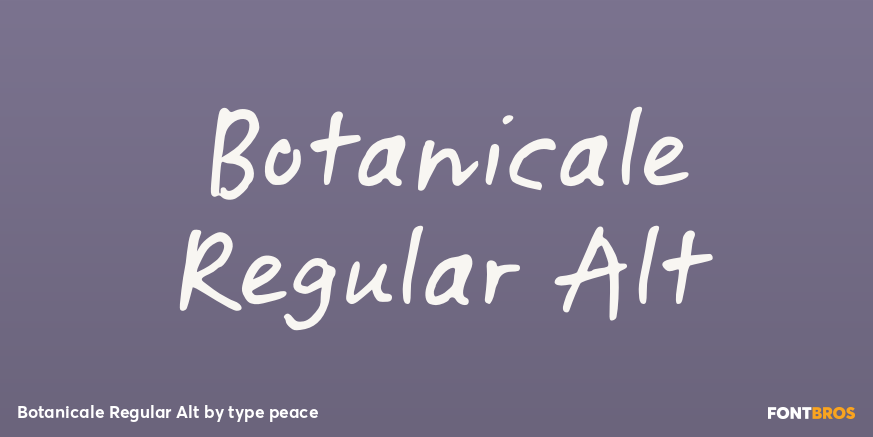 Botanicale Regular Alt Poster