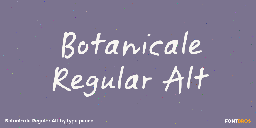 Botanicale Regular Alt Poster
