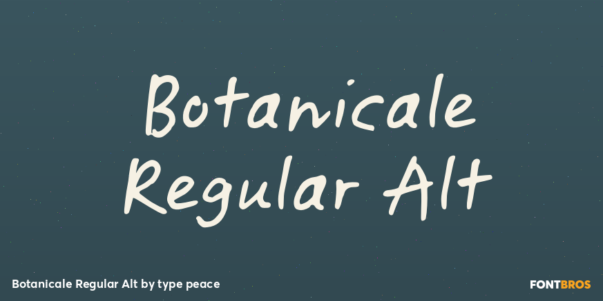 Botanicale Regular Alt Poster