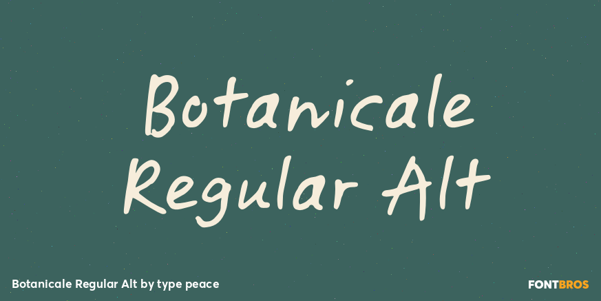 Botanicale Regular Alt Poster