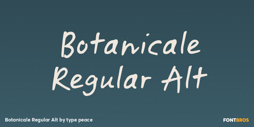 Botanicale Regular Alt Poster