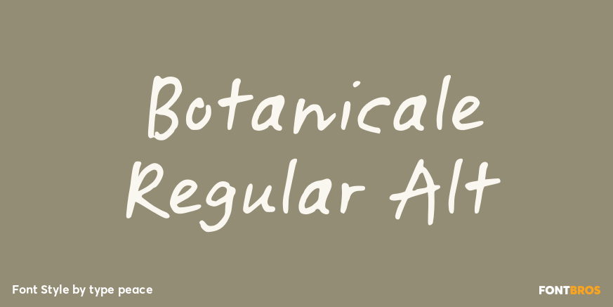 Botanicale Regular Alt Poster
